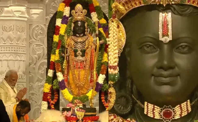 PM Narendra Modi Did Ayodhya Ram Temple Consecration - Sakshi