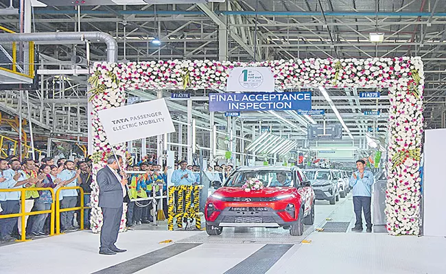 Tata Motors to commence EV production at Sanand plant - Sakshi