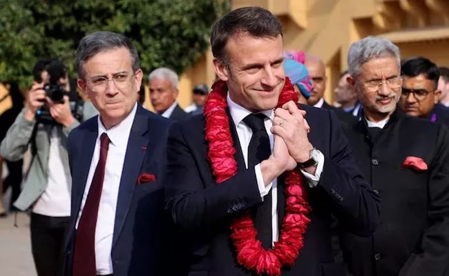 France Welcome 30000 Indian Students By 2030 Macron Says - Sakshi
