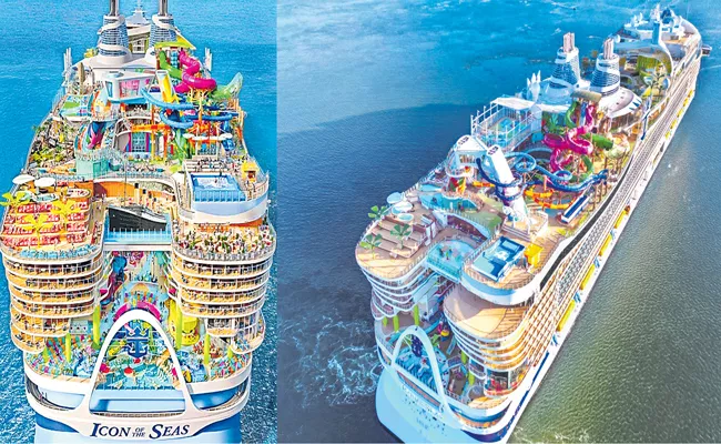 Royal Caribbean: Icon of the Seas a World largest cruise ship to set sail from Miami - Sakshi