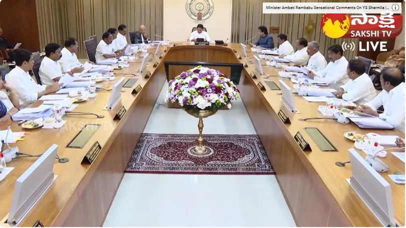 CM YS Jagan Cabinet Meeting Visuals 