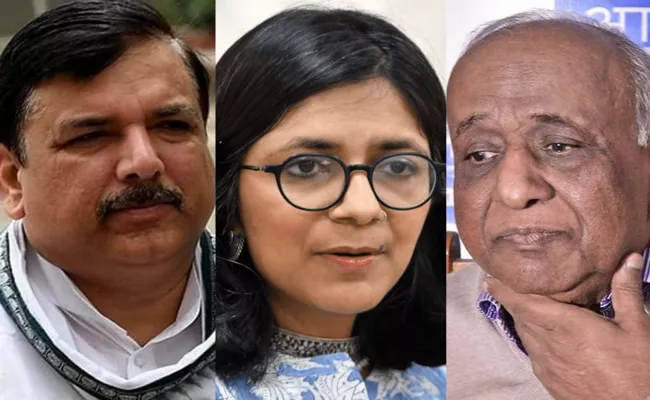 AAP fields Swati Maliwal, renominates N.D. Gupta, Singh for Rajya Sabha - Sakshi