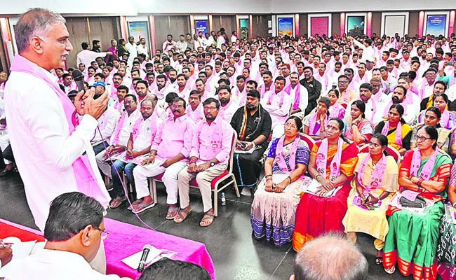 Harish Rao: KCR to tour districts from february - Sakshi