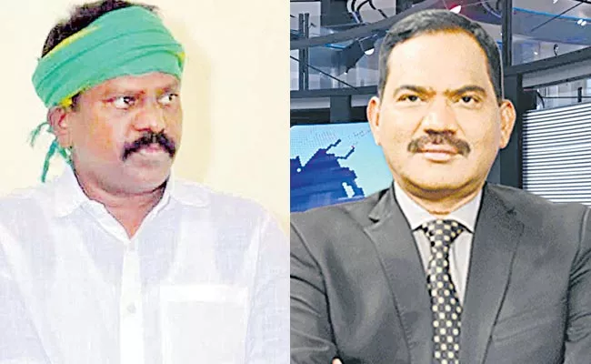 Kolikapudi Srinivasa Rao And Tv5 Sambasiva Rao Attends Cid Investigation - Sakshi