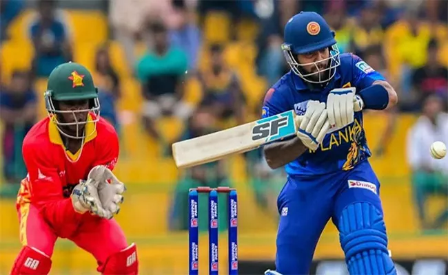 Sri Lanka Beat Zimbabwe By 2 Wickets In Second ODI - Sakshi