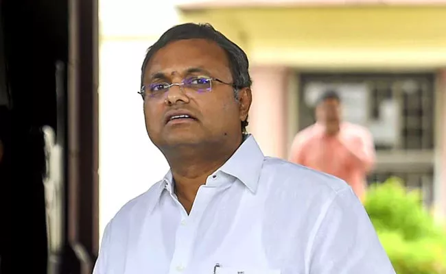 Karti Chidambaram In Trouble For PM More Popular Than Rahul Comments - Sakshi