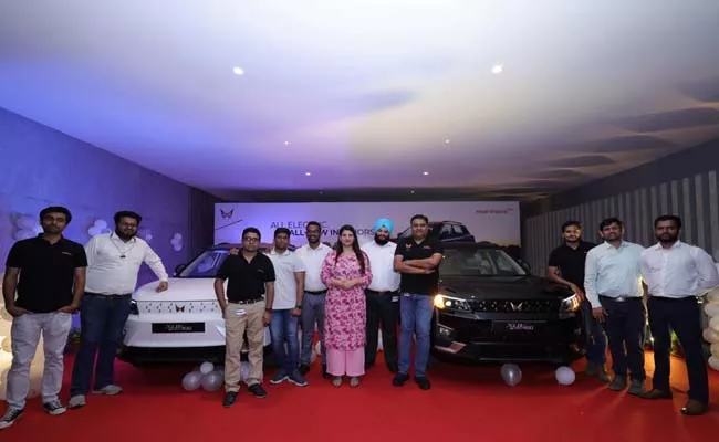 Mahindra All Electric XUV400 pro range launched at an introductory price of INR 15.49 lakh - Sakshi