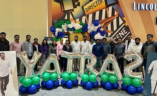 Yatra 2 movie Seattle prepares for grand event - Sakshi