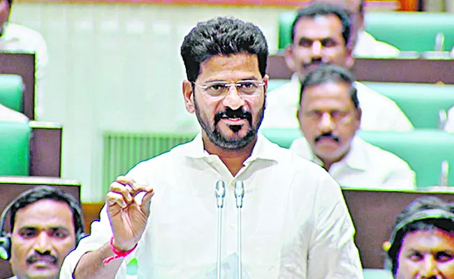Revanth Offers To Take Opposition Leaders to Medigadda - Sakshi
