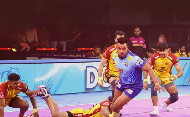 Bengal Warriors put Telugu Titans to the sword in massive 20-point victory - Sakshi