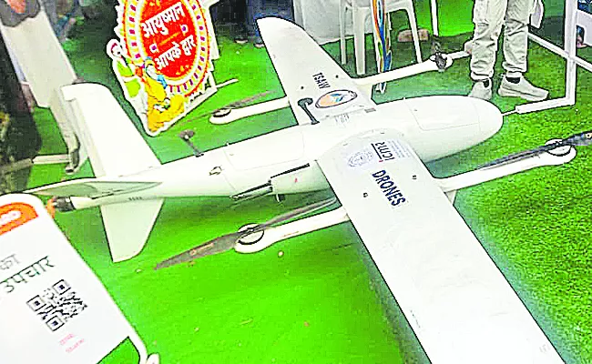Drone services for TB patients - Sakshi