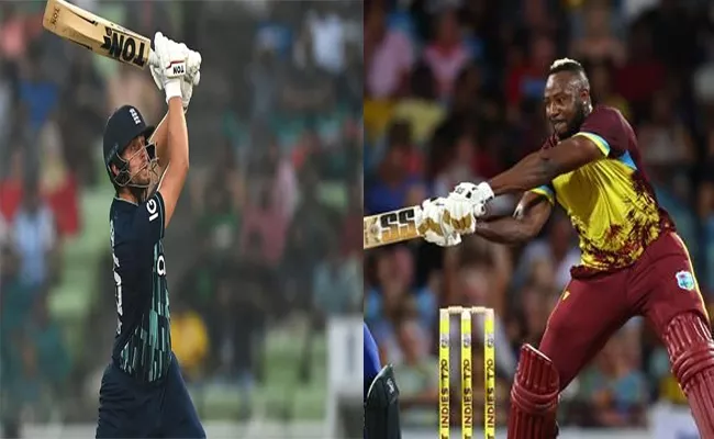Andre Russell And Will Jacks Played Blasting Innings In Different Matches - Sakshi