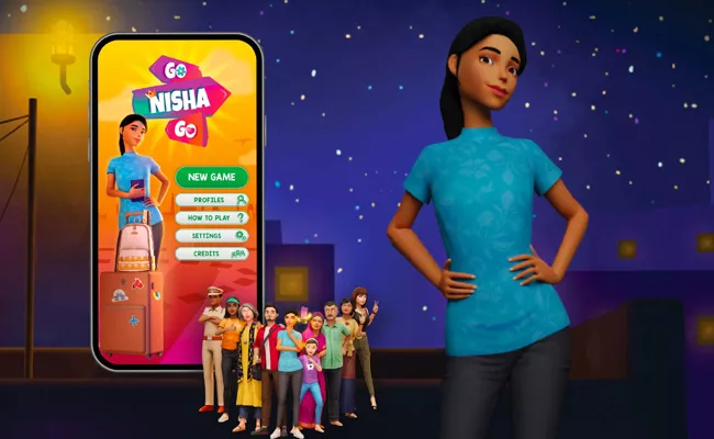 Go Nisha Go game designed to empower young girls over 3 lakh downloads - Sakshi