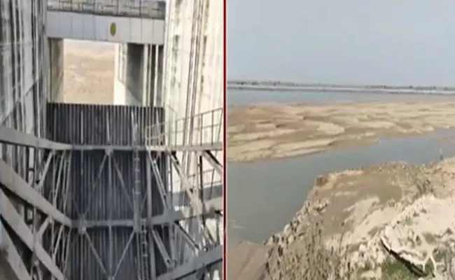 National Dam Safety Authority Team Inspects Annaram Barrage  - Sakshi
