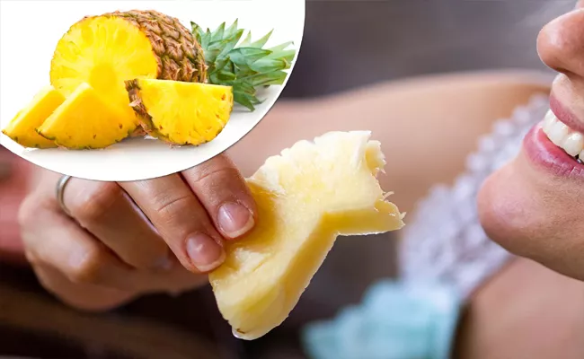 Eating Pineapple Benefits Nutrition Value Side Effect - Sakshi
