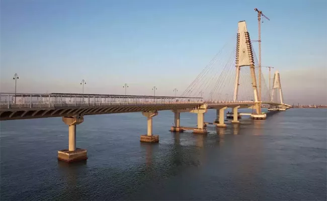 Sudarshan Setu Okha Beyt Dwarka Signature Bridge - Sakshi