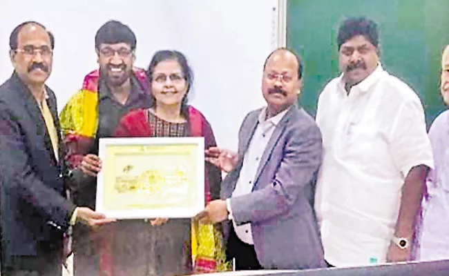 Donation by Alumni of OU College of Engineering - Sakshi