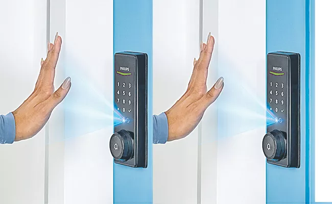 Philips company has made a smart lock that can be opened only by showing the palm - Sakshi