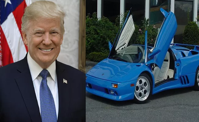 Donald Trump Custom 1997 Lamborghini Diablo VT Actions - Sakshi