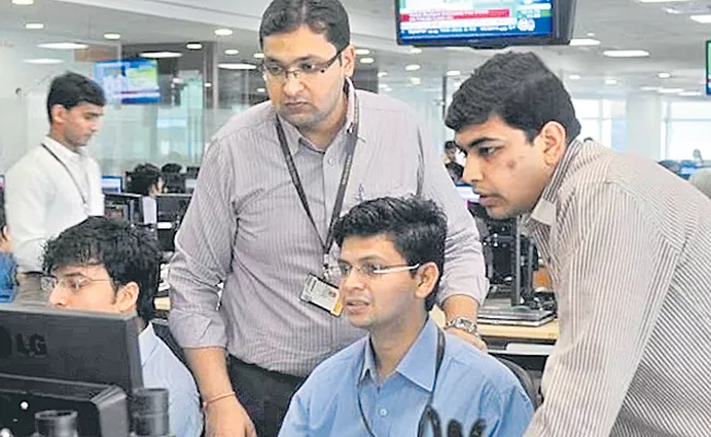 Sensex ends 34 pts lower at 72,152, Nifty at 21,930. 5 - Sakshi