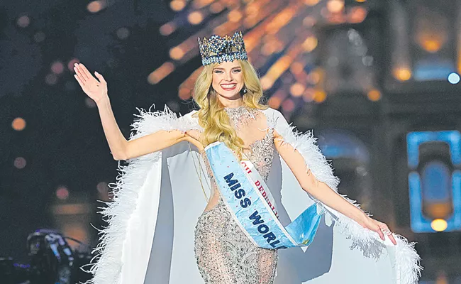 Czech Republic Krystyna Pyszkova Wins Miss World 2024 - Sakshi