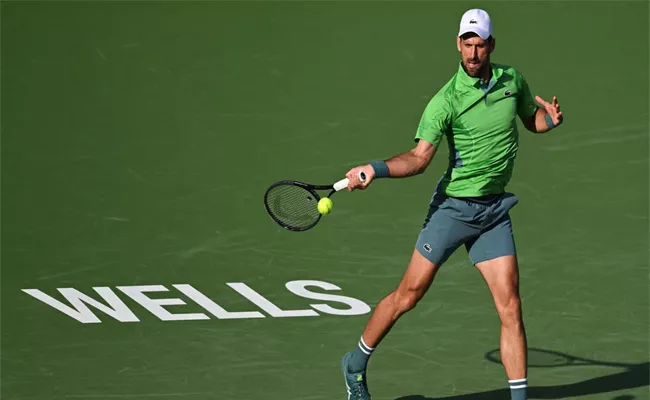 Indian Wells: Djokovic makes winning return - Sakshi