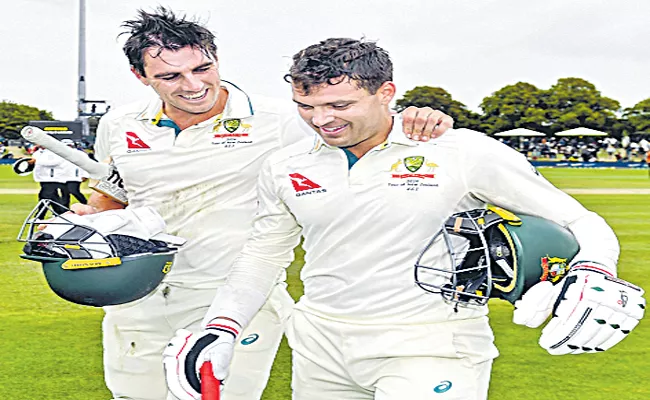 NZ vs AUS 2nd Test: Australia Beat New Zealand by 3 Wickets to Seal Series 2-0 - Sakshi