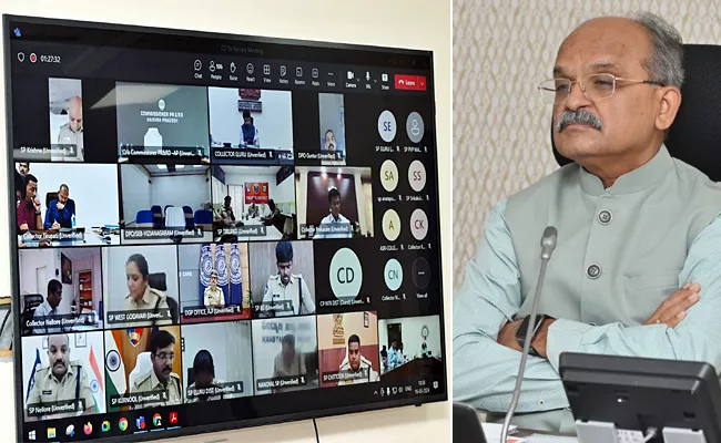 Cs Jawahar Reddy Video Conference With Collectors On Ap Elections - Sakshi