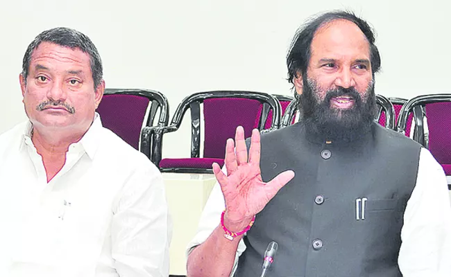 Minister Uttam Kumar Reddy on Medigadda Project Issue: Telangana - Sakshi