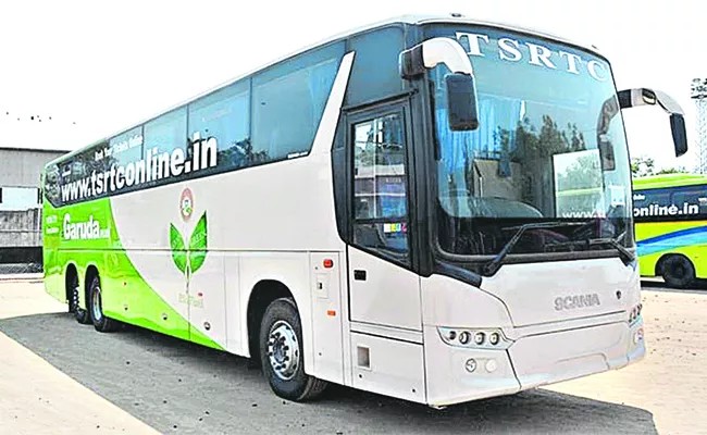 TSRTC: Replacement with Lahari sleeper cum seater buses - Sakshi