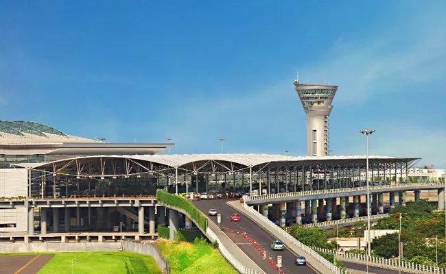 Hyderabad Airport Wins National Award For Energy Efficiency - Sakshi