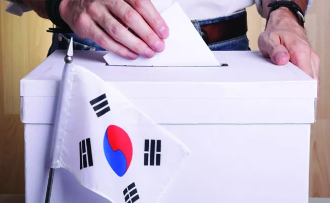 South Korea to Vote in Assembly Election on April 10 - Sakshi