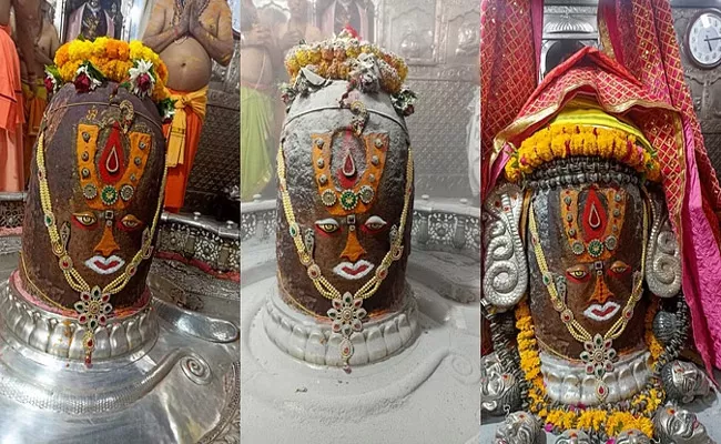 Baba Mahakal Mandir Dressed in Form of Shri Ram - Sakshi