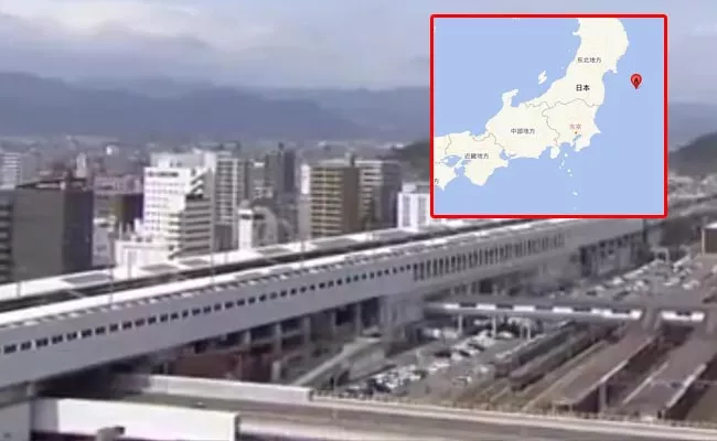 Earthquake Happend Near East Coast Of Japan - Sakshi