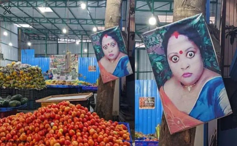 Photo Of Woman At Bengaluru Vegetable Market Goes Viral