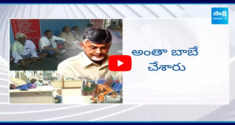 Pensioners Struggles In Andhra Pradesh