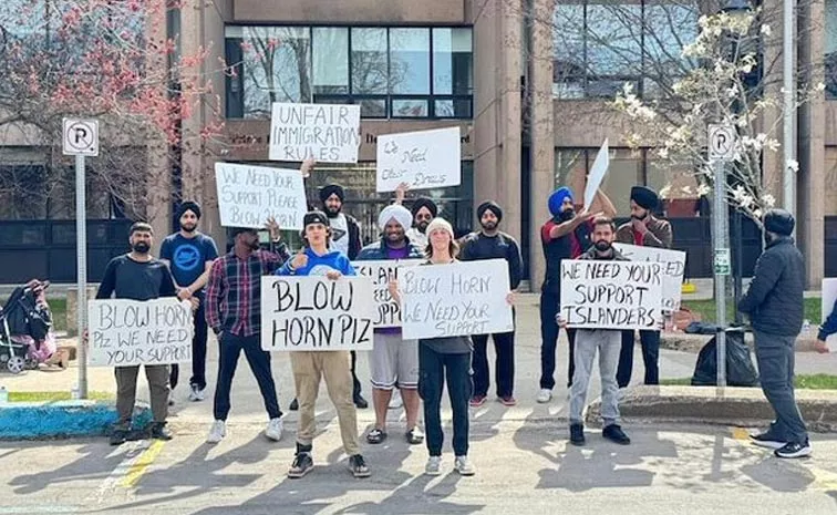 Indian students protest in Canada province over facing deportation issues