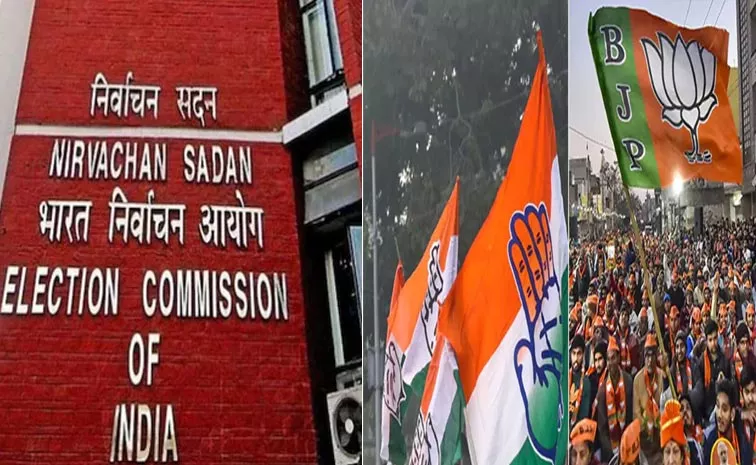 Election body raps BJP Congress for controversy campaigning