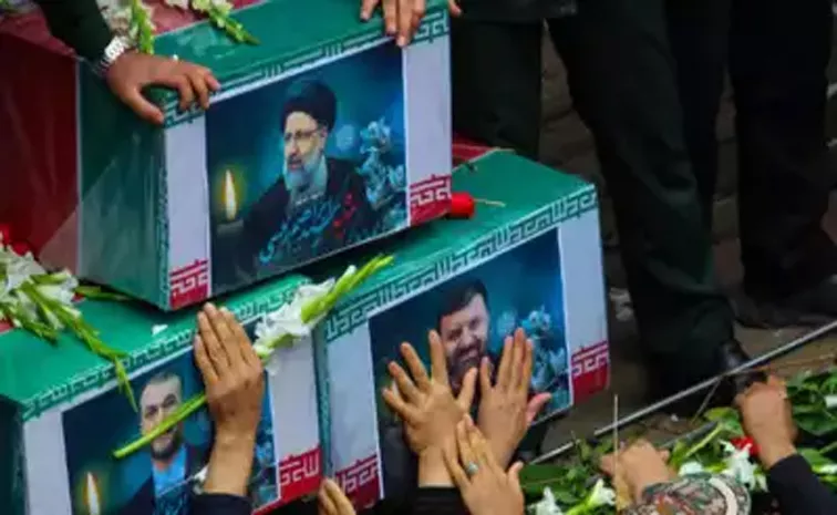 Funeral ceremony of Iran ex-President Ebrahim Raisi