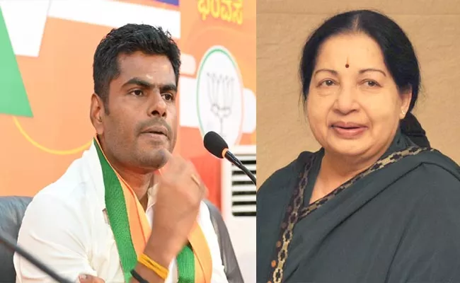Annamalai calls Jayalalithaa Hindutva leader, VK Sasikala hits back