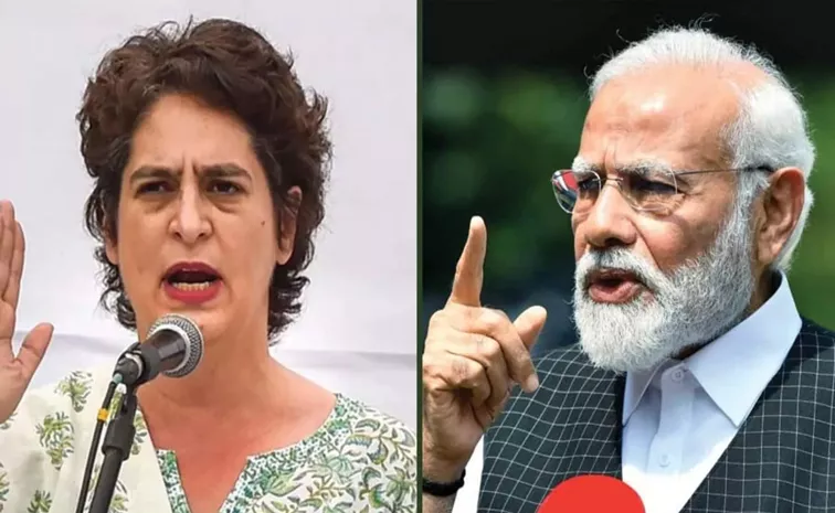 Using words that no PM in India history would have used says Priyanka Gandhi