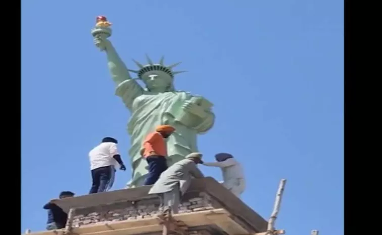 'Believe it or not': Punjab Village Gets Statue Of Liberty, Watch Here