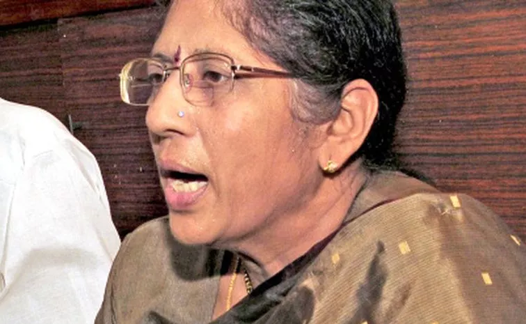 Ex Minister Yerneni Sita Devi Passed Away Latest Updates
