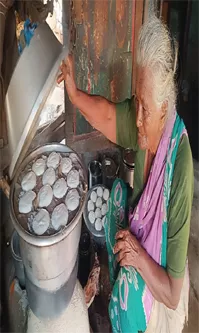 This 84-YO Tamil Nadu Grandmother Sells Idlis For Just Rs 2