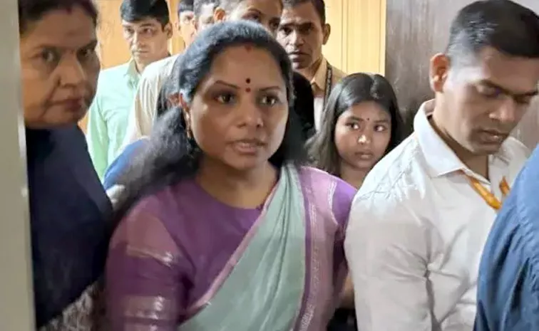 Kavitha lawyer Clarified On Kcr Name In Delhi Court