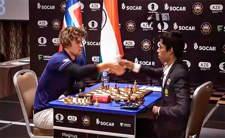 R Praggnanandhaa Stuns Magnus Carlsen In Norway Chess Tourney, Scores First Classical Win Against Chess Titan