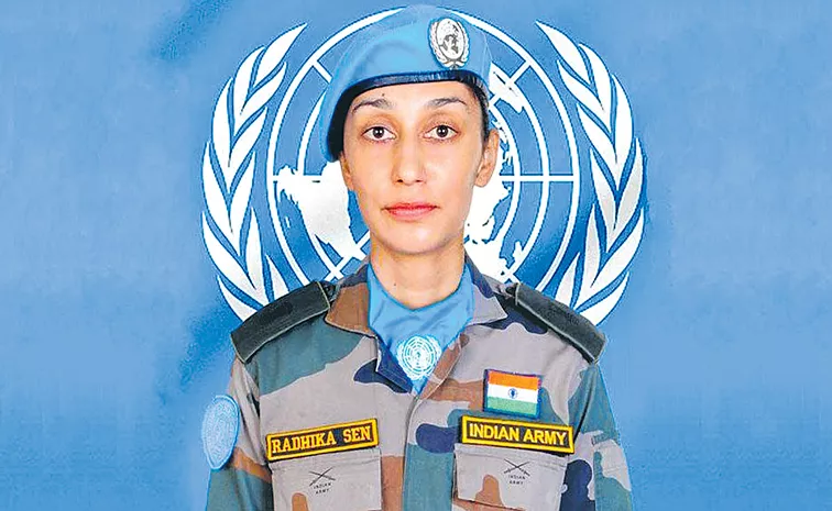 Indian Peacekeeper Major Radhika Sen Receives UN Military Gender Advocate Of The Year Honor