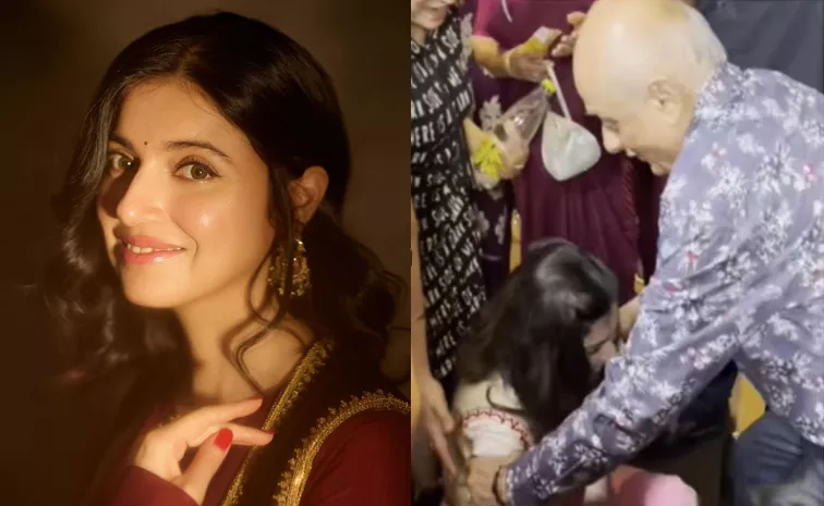 Divya Khosla Touches Mukesh Bhatt Feet, Video Goes Viral