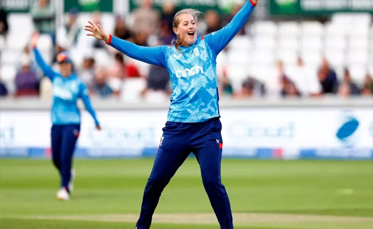 Englands Sophie Ecclestone becomes fastest woman to pick 100 ODI wickets