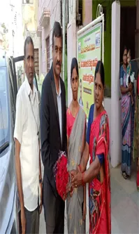 Distribution Of Sewing Machines Under NATS In Anantapur